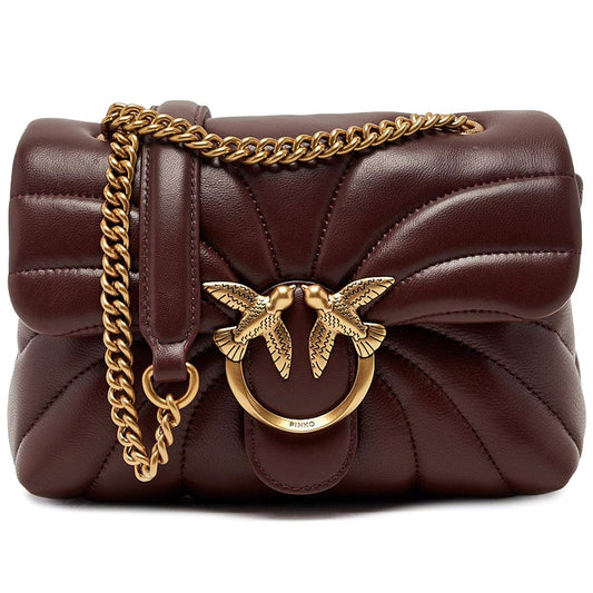 Pinko Burgundy Women Shoulder Bag Cross Body Bag 100038A1Exl86Q