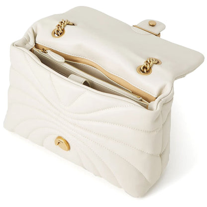 Pinko White Women Shoulder Bag Cross Body Bag 100038A1Ex Z14Q