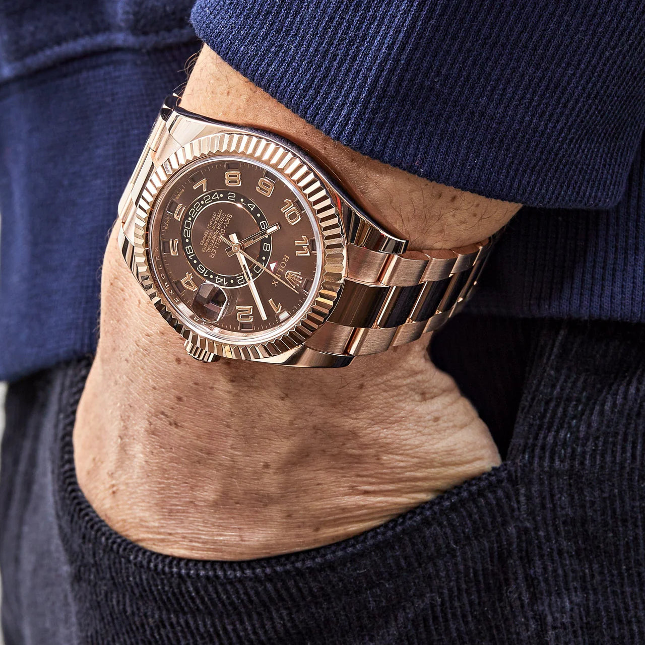 Rolex Sky-Dweller Mirror Original Watch