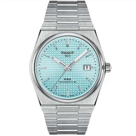 Tissot PRX Swiss Automatic Men Watch Baby Blue