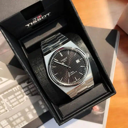 Tissot PRX Swiss Automatic Men Watch Black
