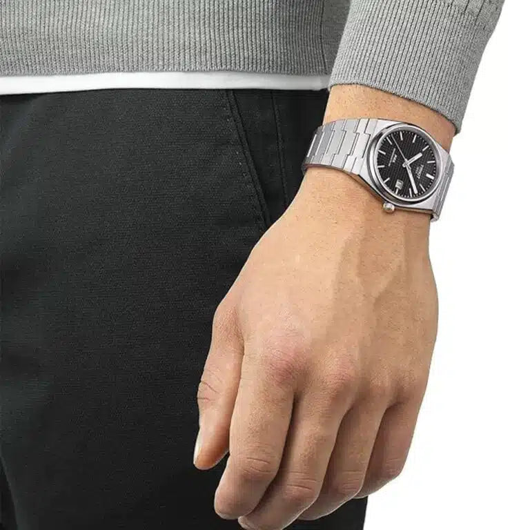 Tissot PRX Swiss Automatic Men Watch Black