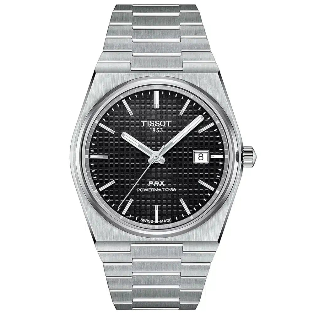 Tissot PRX Swiss Automatic Men Watch Black