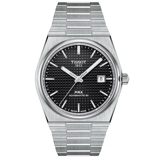 Tissot PRX Swiss Automatic Men Watch Black