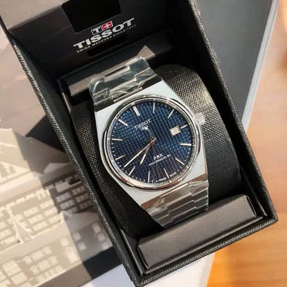 Tissot PRX Swiss Automatic Men Watch Blue