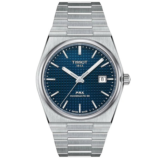 Tissot PRX Swiss Automatic Men Watch Blue
