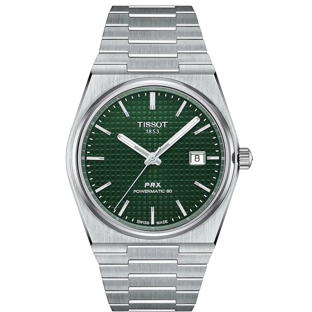 Tissot PRX Swiss Automatic Men Watch Green
