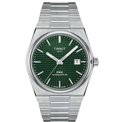 Tissot PRX Swiss Automatic Men Watch Green