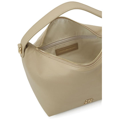 Tommy Hilfiger Beige Women Shoulder Bag Aw0Aw14499