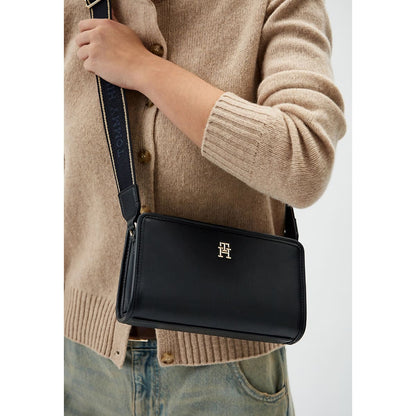 Tommy Hilfiger Black Women Cross Body Bag Aw0Aw16163