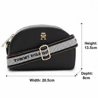 Tommy Hilfiger Black Women Cross Body Bag Aw0Aw16679