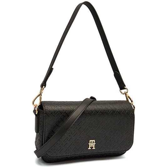 Tommy Hilfiger Black Women Crossbody Bag Aw0Aw18002