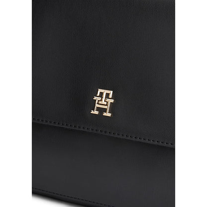 Tommy Hilfiger Black Women Handbag Aw0Aw14510 Blk