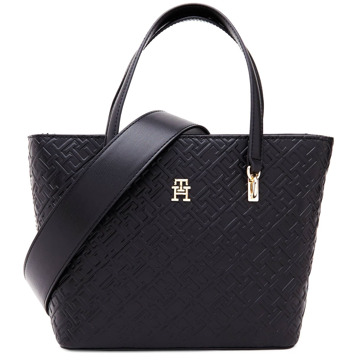 Tommy Hilfiger Black Women Shoulder Bag Aw0Aw16510 Bds