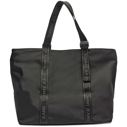 Tommy Hilfiger Black Women Handbag Aw0Aw16273 Blk