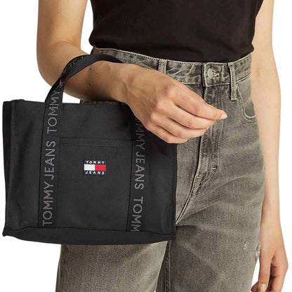 Tommy Hilfiger Black Women Handbag Aw0Aw17356