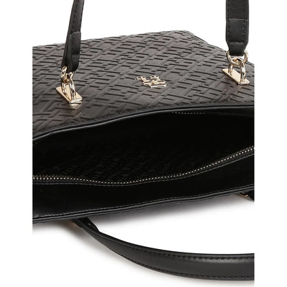 Tommy Hilfiger Black Women Handbags Aw0Aw16002