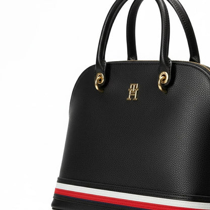 Tommy Hilfiger Black Women Shoulder Bag Aw0Aw10453