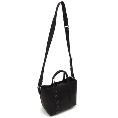 Tommy Hilfiger Black Women Shoulder Handbag Aw0Aw17049