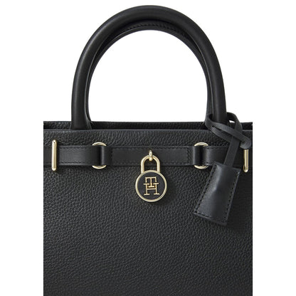 Tommy Hilfiger Black Women Shoulder Handbag Aw0Aw17926