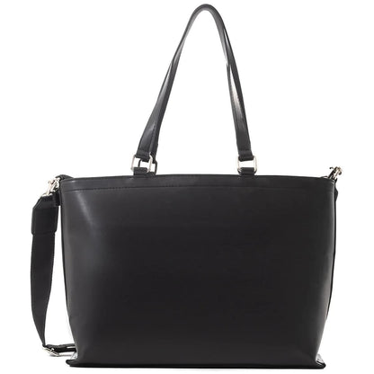 Tommy Hilfiger Black Women Tote Bag Handbags