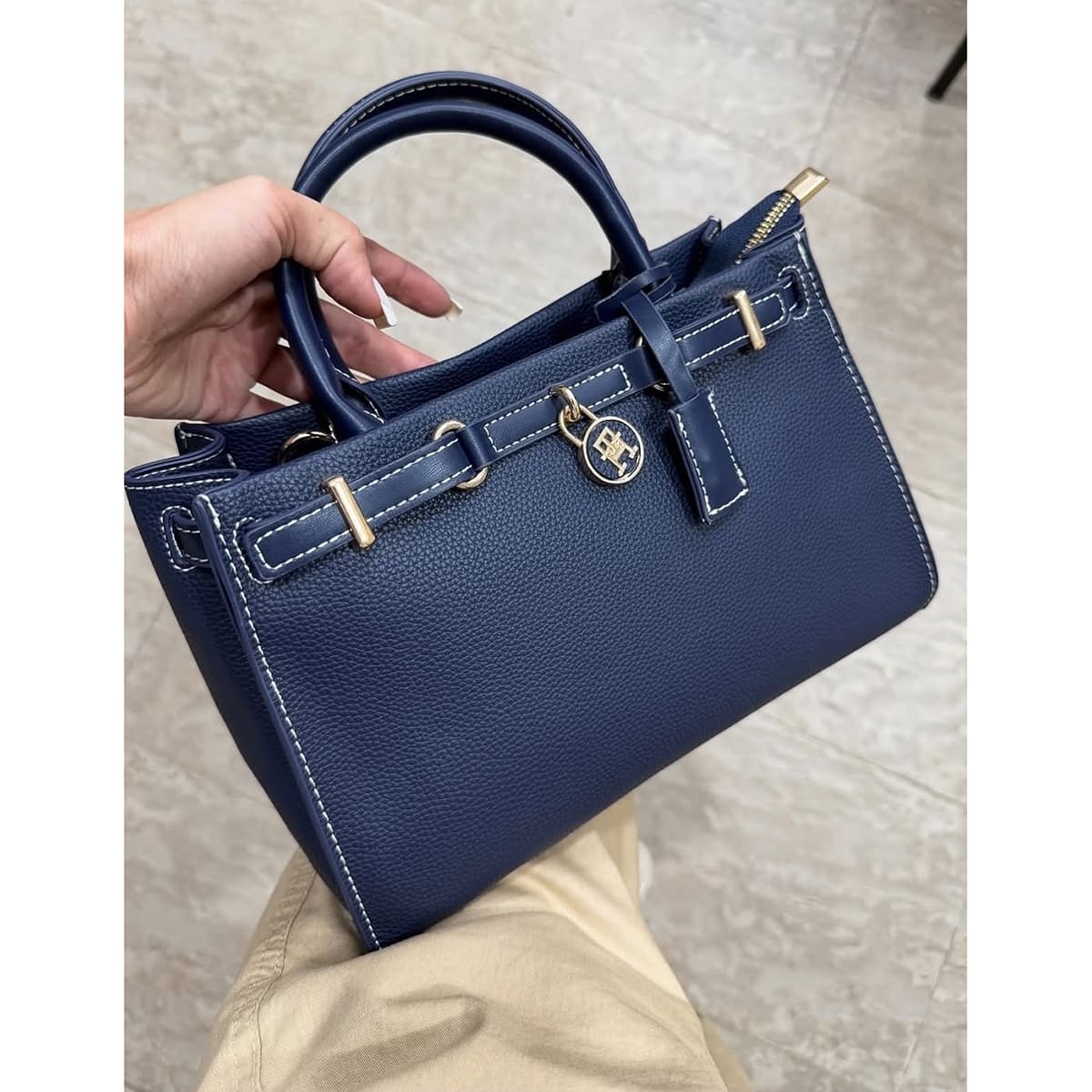 Tommy Hilfiger Blue Women Shoulder Handbag