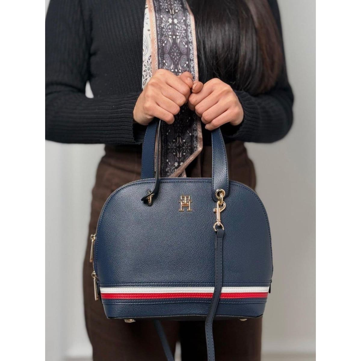 Tommy Hilfiger Navy Blue Women Shoulder Bag