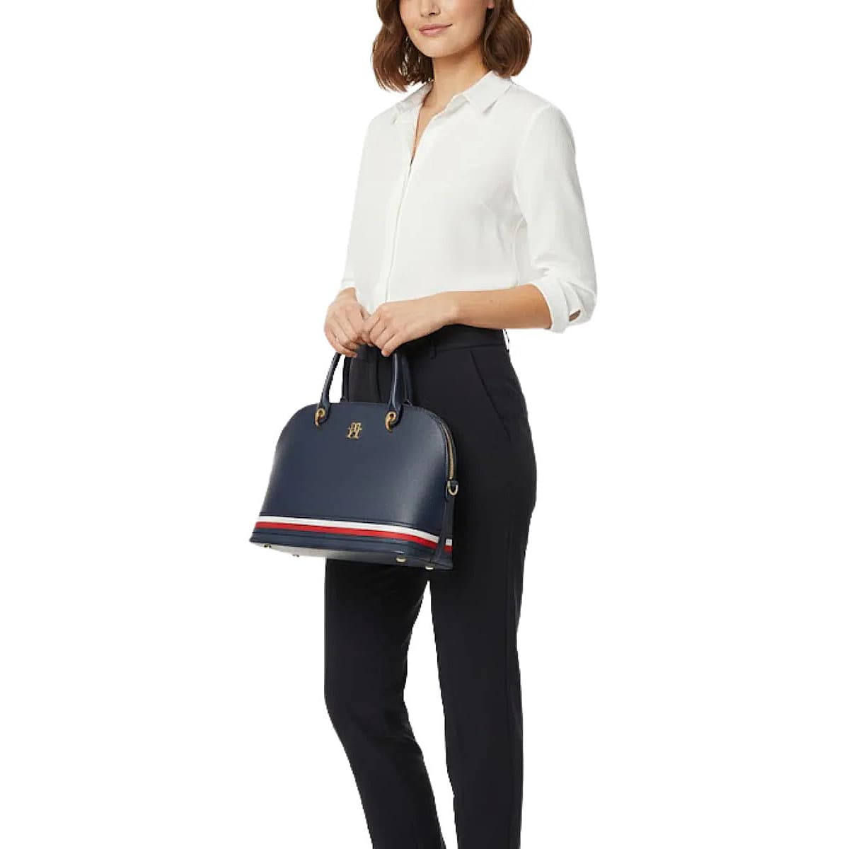 Tommy Hilfiger Navy Blue Women Shoulder Bag