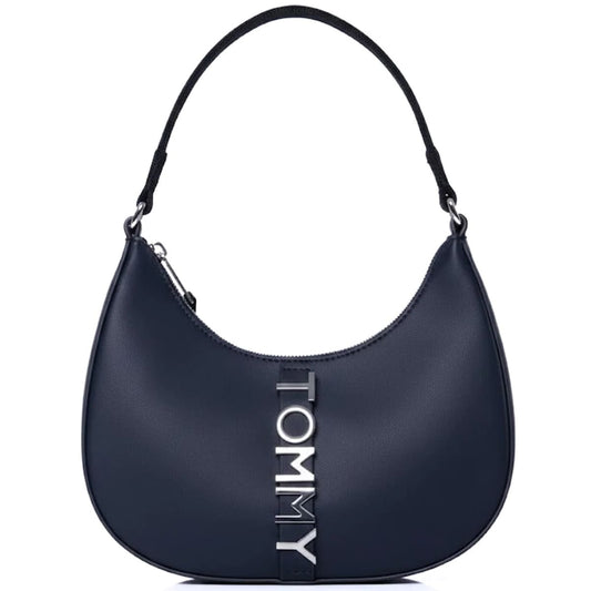 Tommy Hilfiger Navy Women Shoulder Bag Aw0Aw16510