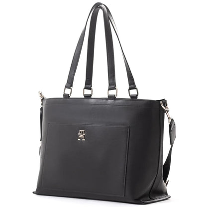Tommy Hilfiger Black Women Handbags Aw0Aw16002